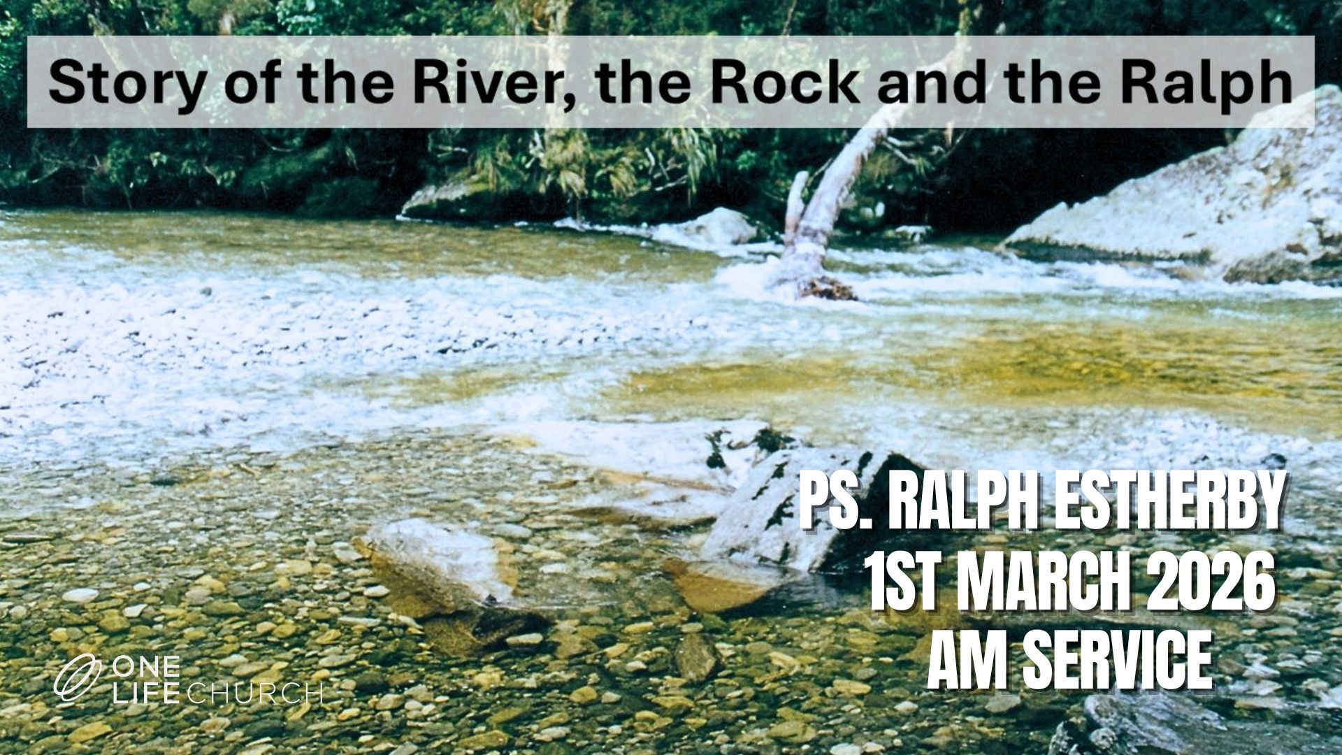 Story of the River, the Rock and the Ralph 